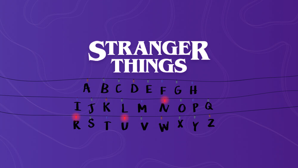Consegue resolver este exercício de inglês sobre a série Stranger Things?